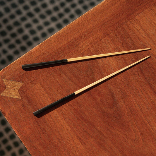 Ramen Set by Fable Home, featured in a canyonclay/ashblack finish. – #canyonclay/ashblack