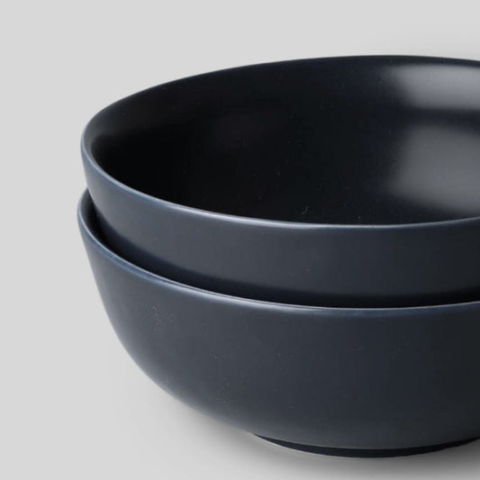 Ramen set bundles by Fable Home, featured in a midnightblue/dovegray color finish. – #midnightblue/dovegray