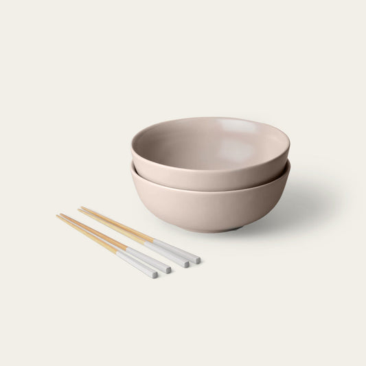 Ramen set bundles by Fable Home, featured in a deserttaupe/dovegray color finish. – #deserttaupe/dovegray