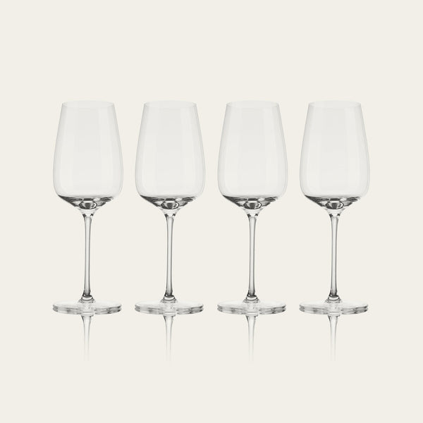 Sauvignon blanc glasses glassware by Fable Home, featured in a clear color finish. – #clear