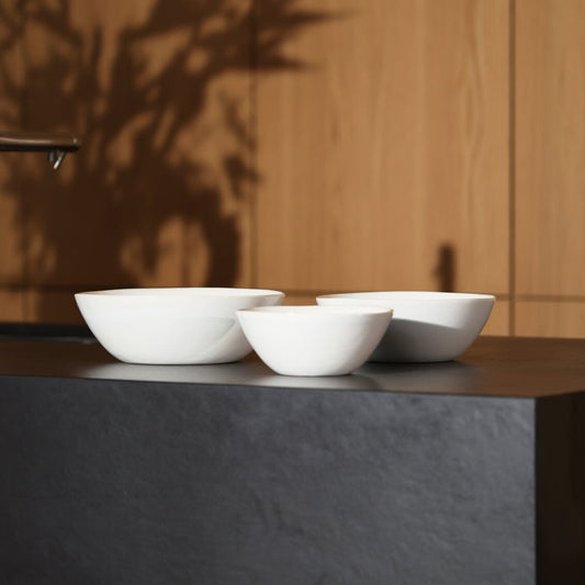 Serving ceramics set bundles by Fable Home, featured in a pearlwhite color finish. – #pearlwhite