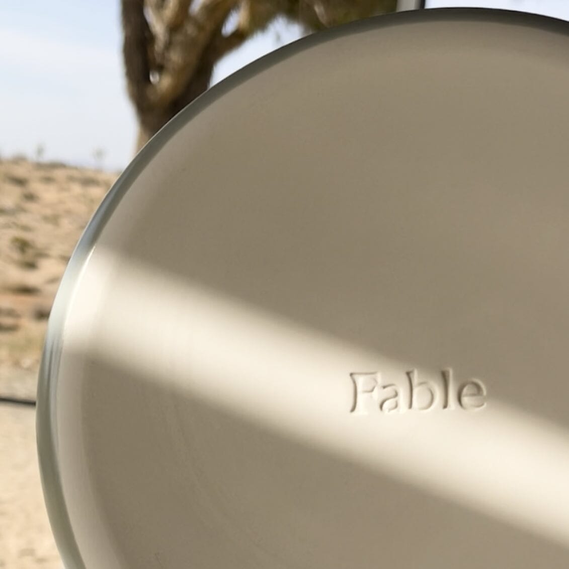 Serving platter dinnerware by Fable Home, shown in a beachgrassgreen finish.
