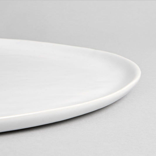 Serving platter dinnerware by Fable Home, featured in a pearlwhite color finish. – #pearlwhite