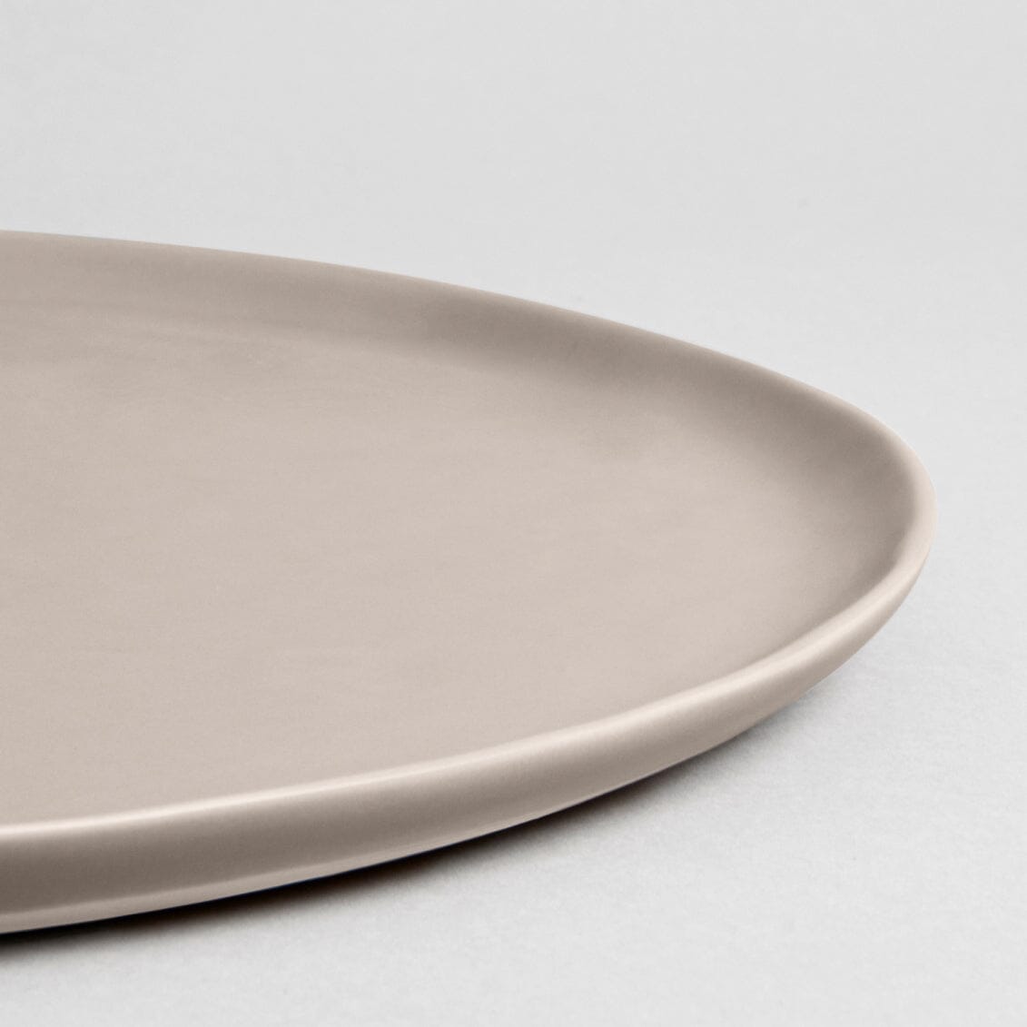 Serving platter dinnerware by Fable Home, shown in a deserttaupe finish.