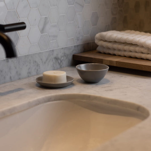 Serving platter set bundles by Fable Home, featured in a dovegray color finish. – #dovegray