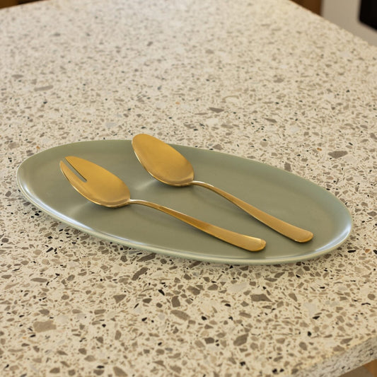 Serving platter set bundles by Fable Home, featured in a beachgrassgreen color finish. – #beachgrassgreen