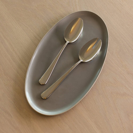 Serving platter set bundles by Fable Home, featured in a dovegray color finish. – #dovegray