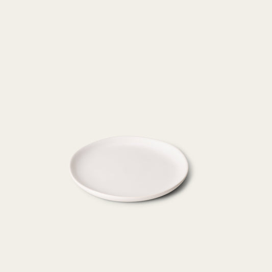 Single Dessert Plate Dinnerware Admin Cloud White 