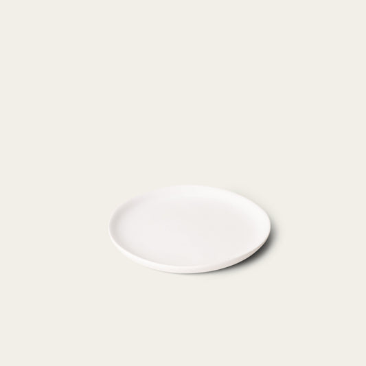 Single Dessert Plate Dinnerware Admin Speckled White 