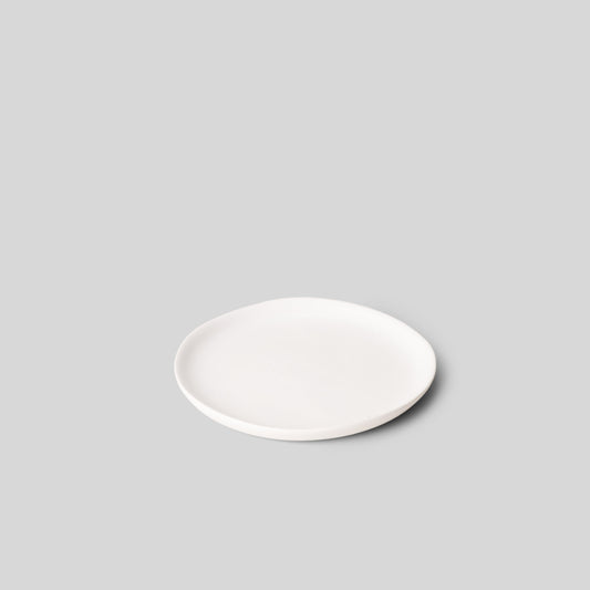Single Dessert Plate Dinnerware Admin Speckled White 