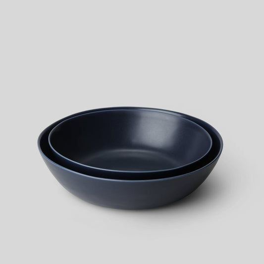 Single Low Serving Bowls Admin Small Midnight Blue 