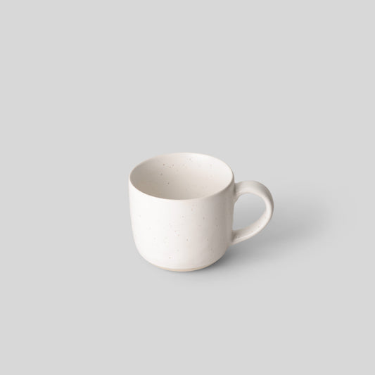 Single Mug Dinnerware Admin Speckled White 