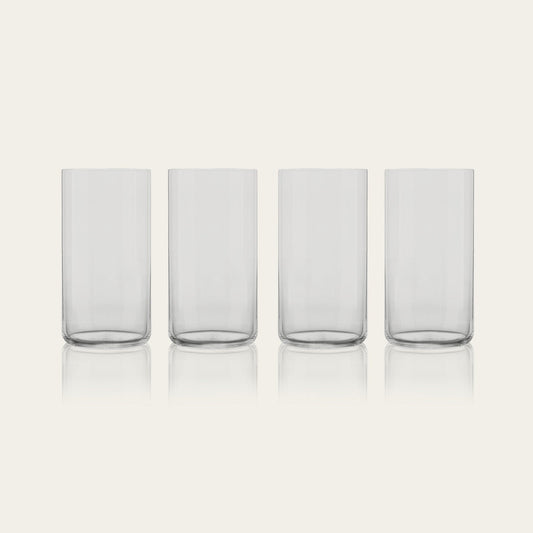 Single Tall Glass Pro Glassware Admin Smoke Gray 