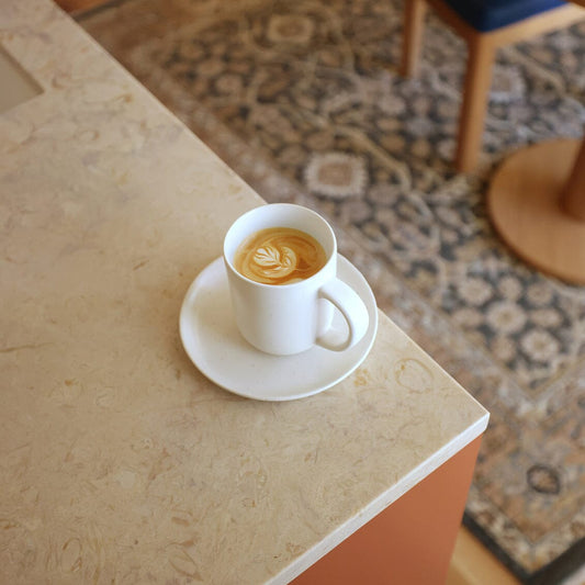 Small mugs drinkware by Fable Home, featured in a dovegray color finish. – #dovegray
