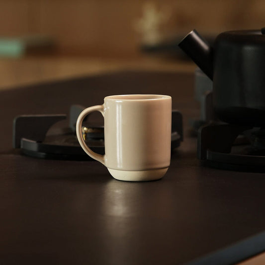 Small mugs drinkware by Fable Home, featured in a deserttaupe color finish. – #deserttaupe
