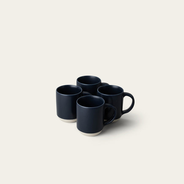 Small mugs drinkware by Fable Home, featured in a midnightblue color finish. – #midnightblue