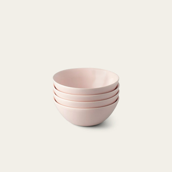 Breakfast bowls dinnerware by Fable Home, featured in a blushpink color finish. – #blushpink