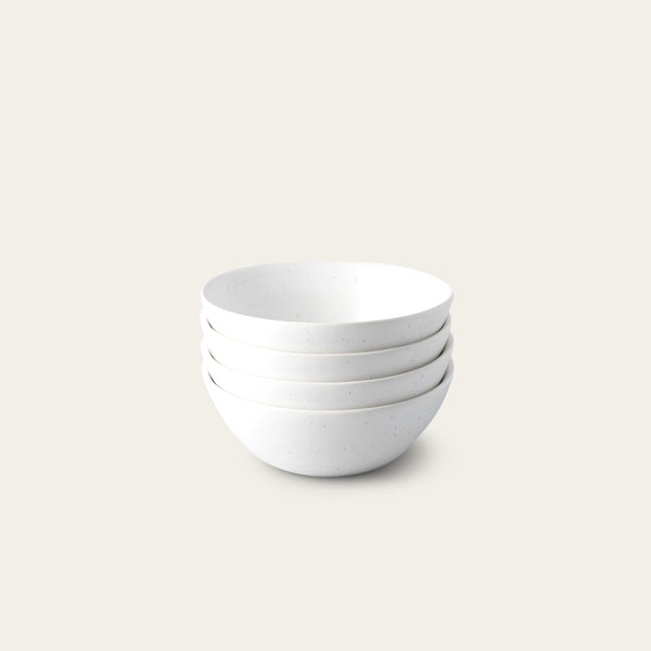 Breakfast bowls dinnerware by Fable Home, featured in a speckledwhite color finish. – #speckledwhite
