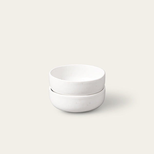 Cereal bowls dinnerware by Fable Home, featured in a speckledwhite color finish. – #speckledwhite