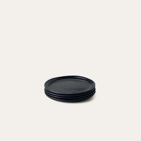 Dessert plates dinnerware by Fable Home, featured in a midnightblue color finish. – #midnightblue