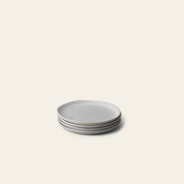 Dessert plates dinnerware by Fable Home, featured in a stoneblue color finish. – #stoneblue