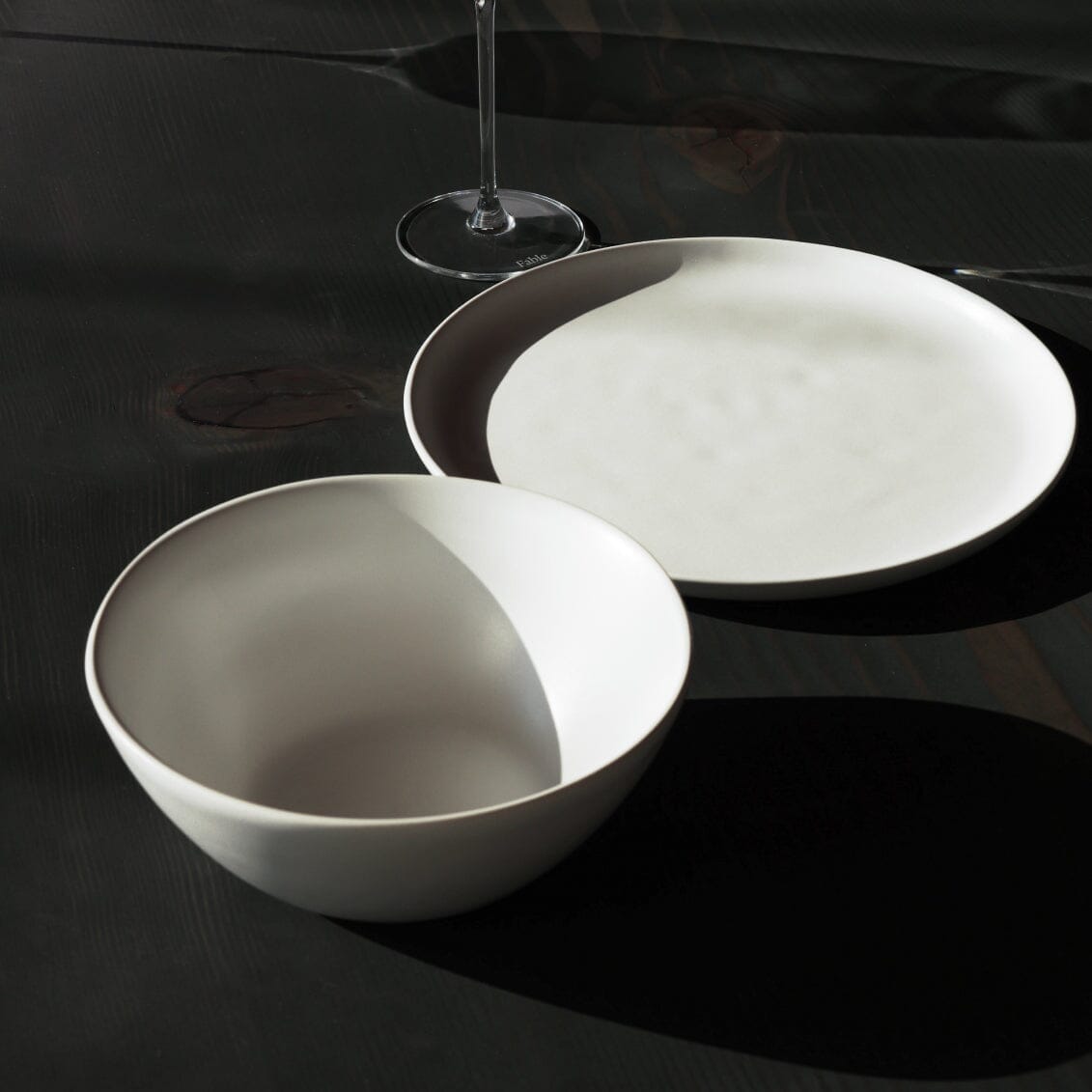 The Dinner Plates - Matte White - Portugal MADE