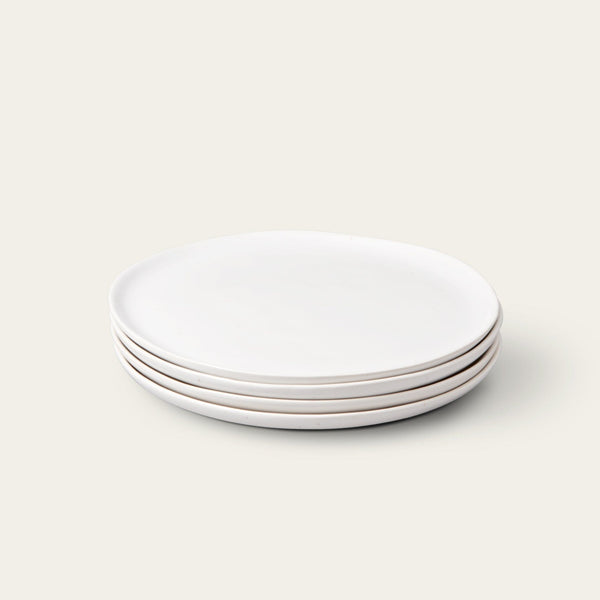 Dinner plates dinnerware by Fable Home, featured in a speckledwhite color finish. – #speckledwhite