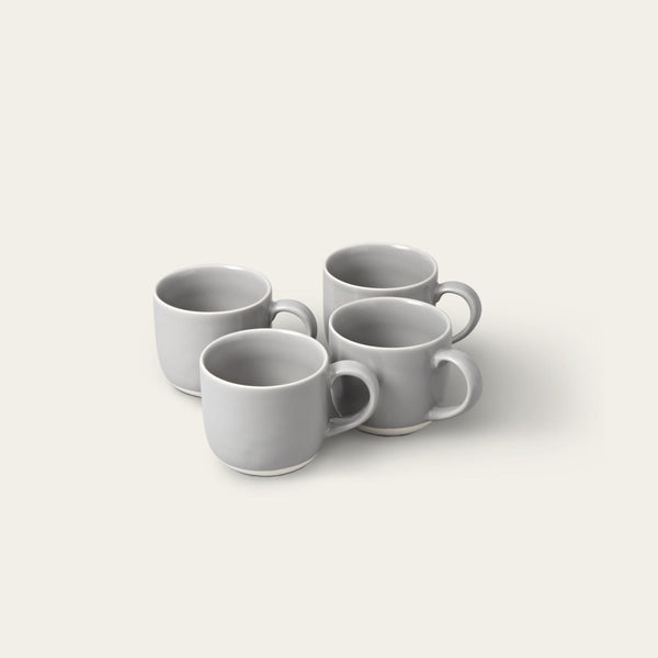 Mugs dinnerware by Fable Home, featured in a dovegray color finish. – #dovegray