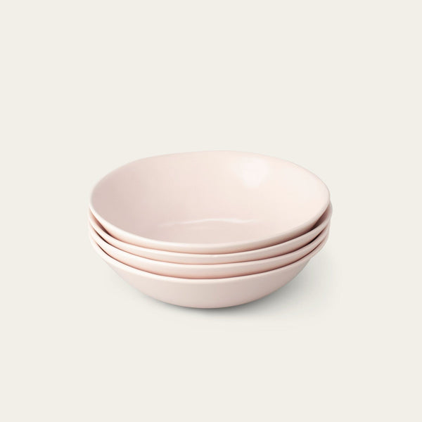 Pasta bowls dinnerware by Fable Home, featured in a blushpink color finish. – #blushpink
