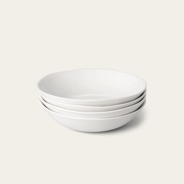 Pasta bowls dinnerware by Fable Home, featured in a cloudwhite color finish. – #cloudwhite