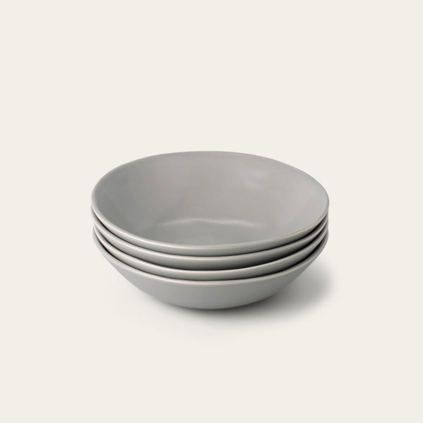 Pasta bowls dinnerware by Fable Home, featured in a dovegray color finish. – #dovegray