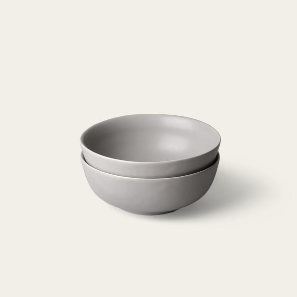 Ramen bowls dinnerware by Fable Home, featured in a dovegray color finish. – #dovegray