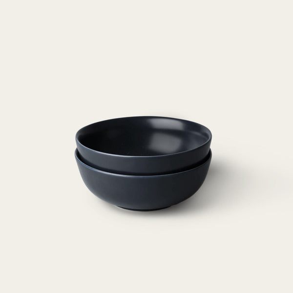 Ramen bowls dinnerware by Fable Home, featured in a midnightblue color finish. – #midnightblue
