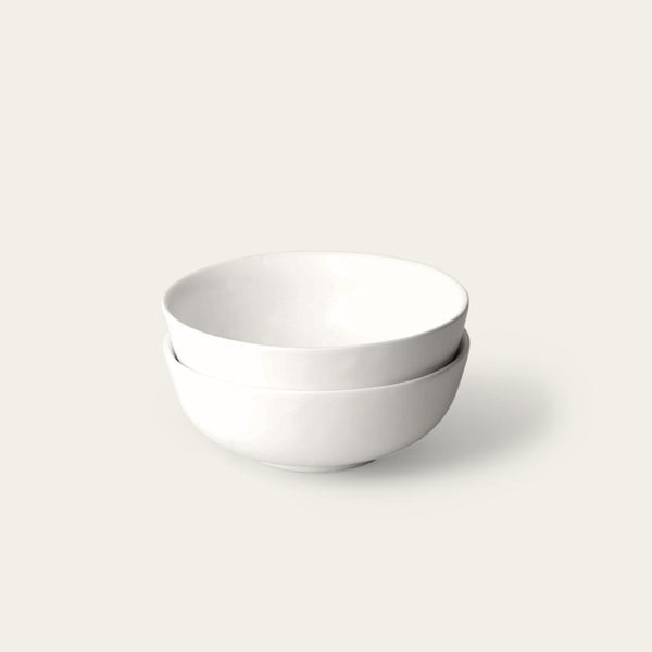 Ramen bowls dinnerware by Fable Home, featured in a cloudwhite color finish. – #cloudwhite