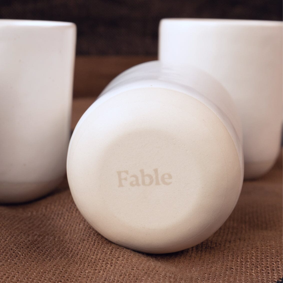 Small carafe drinkware by Fable Home, shown in a blushpink finish.