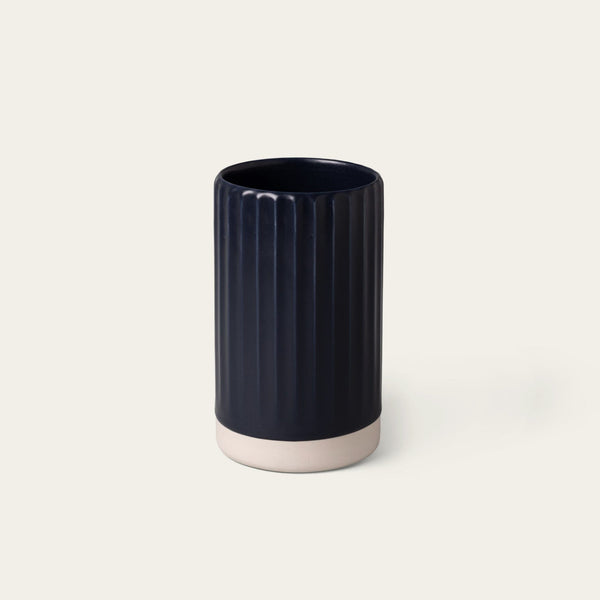 Vase decor by Fable Home, featured in a midnightblue color finish. – #midnightblue