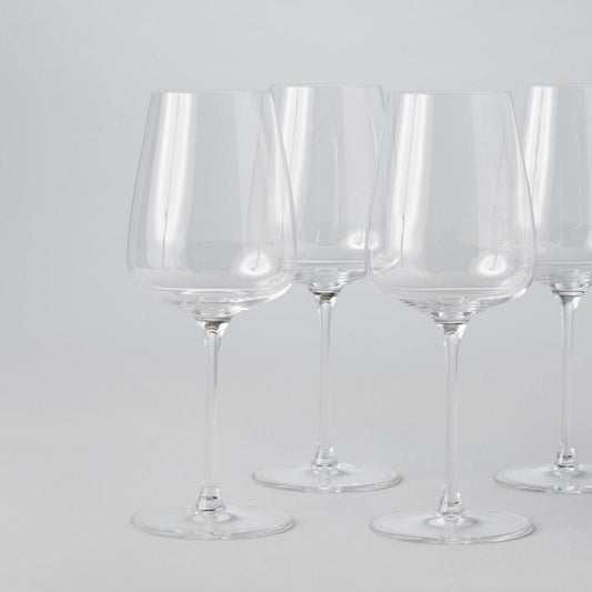 Wine glasses glassware by Fable Home, featured in a clear color finish. – #clear